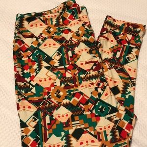 LuLaRoe TC2 Holiday Leggings